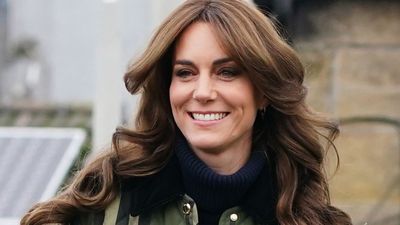 Kate Middleton just wore a statement tartan number and the flared jeans of dreams in Scotland