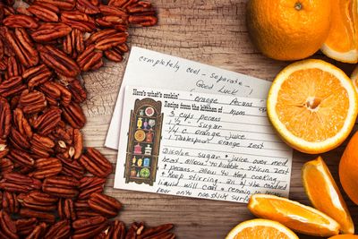 My grandma's 3-ingredient orange pecans