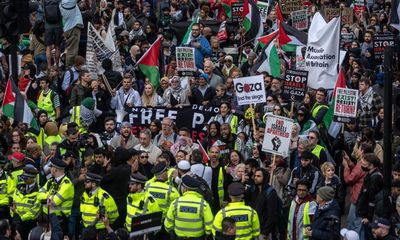 Policing Israel-Palestine protests stretching Met resources, commissioner says