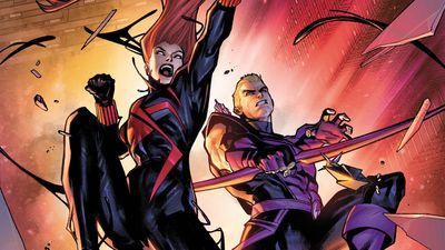 Celebrate 60 years of Black Widow and Hawkeye with their new team up title