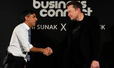 Sunak plays eager chatshow host as Musk discusses AI and politics