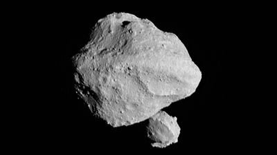 Surprise! Asteroid 'Dinky' is actually a double space rock, NASA's Lucy probe reveals (photo)