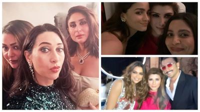 Shah Rukh Khan hosts star-studded birthday bash; Kareena Kapoor Khan, Alia Bhatt, Deepika Padukone-Ranveer Singh attend: Inside Pics