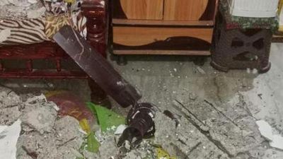 Child dies after ceiling fan falls on her head while sleeping at night