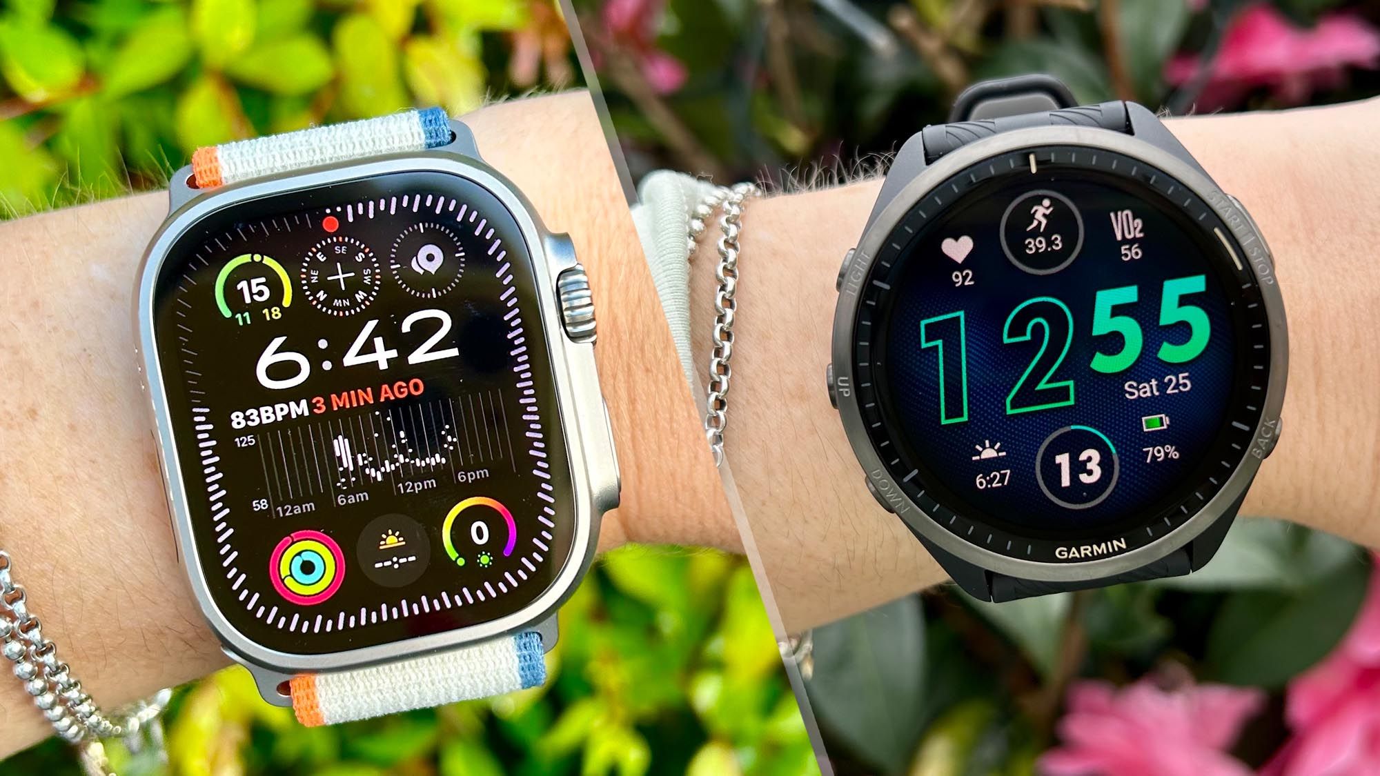 Vivoactive 4 cheap vs apple watch