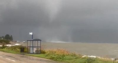 Man captures tornado-like weather phenomenon on Arran