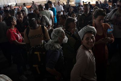 Watch view of Rafah border crossing as Israeli troops surround Gaza City