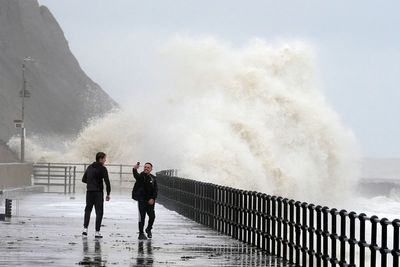 Heavy rain warning as Storm Ciaran continues to hit UK