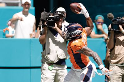 Broncos WR Courtland Sutton tied for 3rd in touchdown catches