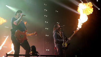 Fall Out Boy at the London O2: emo's poppiest graduates have evolved into a slick, showy, hit-stacked rock 'n' roll machine