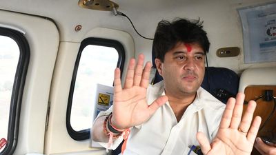 M.P. voters will decide whether Congress leaders are a Jai-Veeru jodi or a duo of the corrupt: Jyotiraditya Scindia