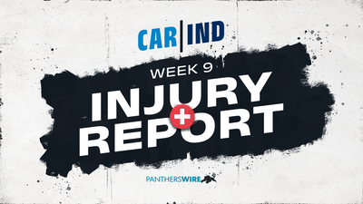 Panthers Week 9 injury report: 3 players ruled out vs. Colts