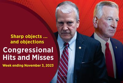 Sharp objects … and objections — Congressional Hits and Misses - Roll Call