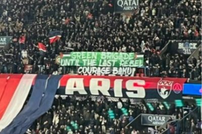 PSG ultras show Green Brigade support amid ongoing feud with Celtic board