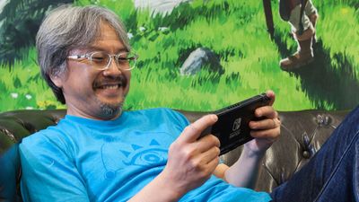Link is a fictional knight, but now Legend of Zelda lead Eiji Aonuma is a real one