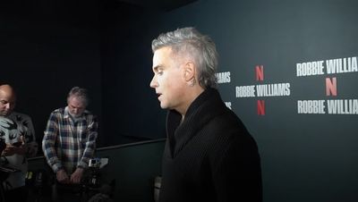 Robbie Williams on his new Netflix show: 'making this was like watching a car crash'