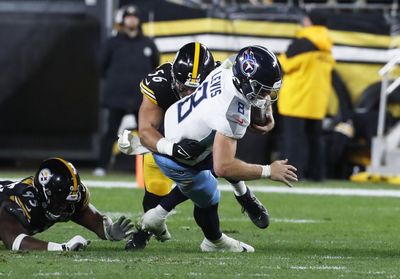 Titans rookie QB Will Levis comes back to Earth vs the Steelers