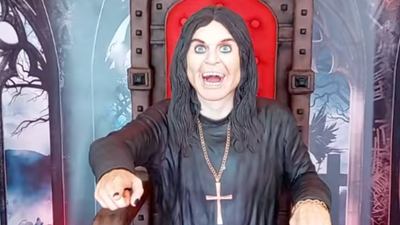 Someone made a life-sized Ozzy Osbourne cake