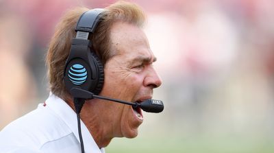 Nick Saban Burst a Blood Vessel in His Eye in the Most Nick Saban Way Possible