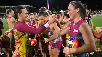 Lions dethrone Dees to clinch AFLW double-chance