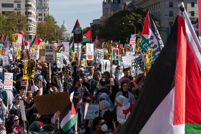 Thousands to join DC pro-Palestine rally to demand ceasefire: Live