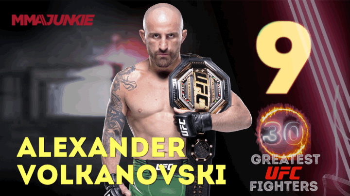 30 greatest UFC fighters of all time: Alexander Volkanovski ranked No. 9
