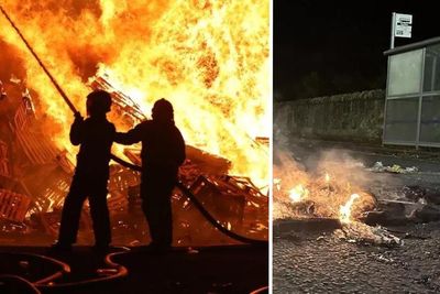 BBC Scotland slammed for 'misleading' use of a Northern Ireland bonfire image