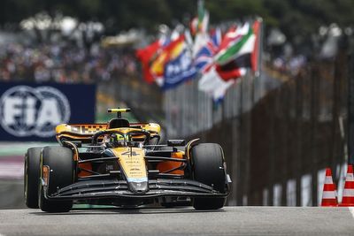 Norris surprised by Brazil F1 sprint pole after "worst" lap
