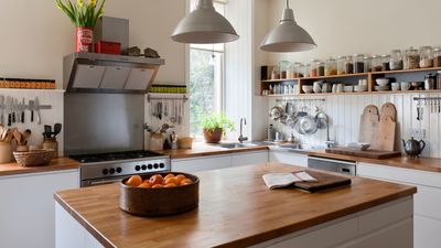 Where to put an island in a small kitchen