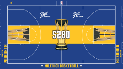 Denver Nuggets’ In-Season Tournament court misplaced the 3-point line