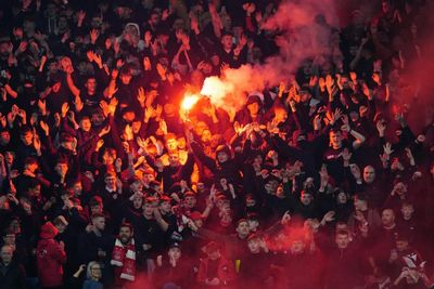Aberdeen fans ignore SFA & SPFL pyro warnings prior to Hibs clash