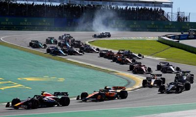Max Verstappen wins São Paulo sprint race while Lewis Hamilton struggles