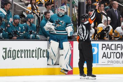 Sharks Make Unwanted NHL History by Allowing Double-Digit Goals in Another Game