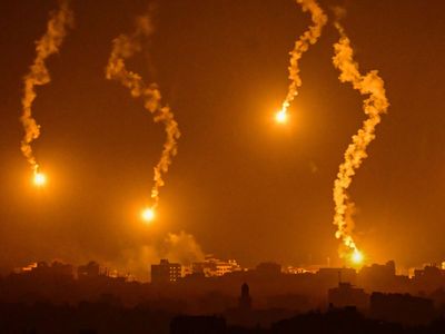 Israel-Hamas - live: Blinken meets Palestinian president in West Bank as blast hits Gaza refugee camp