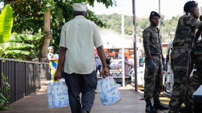 French island Mayotte survives on bottled water in century's worst drought