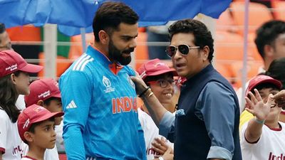 'Sachin Tendulkar is my hero, I will never be as good as him': Virat Kohli after scoring record-equalling 49th ODI ton