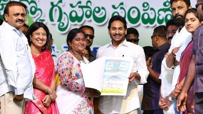 YSR initials added to the name of a flagship rural housing scheme is costing Andhra Pradesh dearly