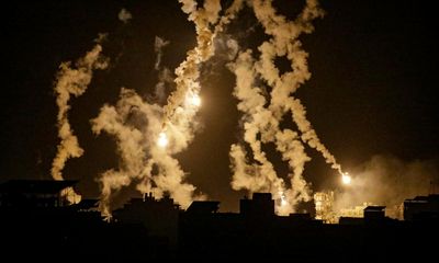 Israel launches major strikes on Gaza as violence flares up on Lebanon boundary