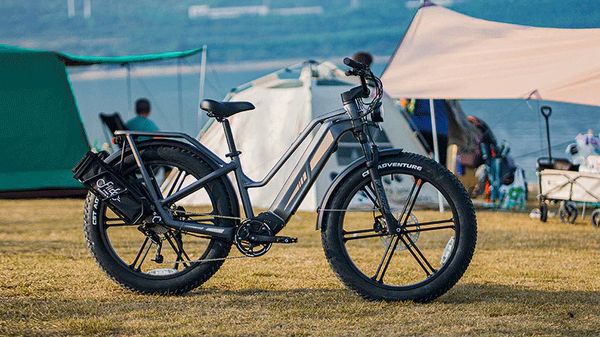 This all-terrain e-bike is a bikepacker's dream with a massive range of 248 miles