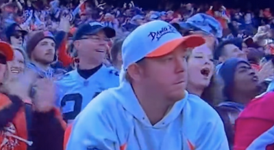 A Browns fan looked absolutely miserable after Amari Cooper’s TD and NFL fans had so many jokes