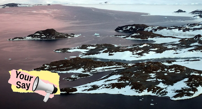 That sinking feeling: Antarctic ice melts and a burning world gets soggy feet