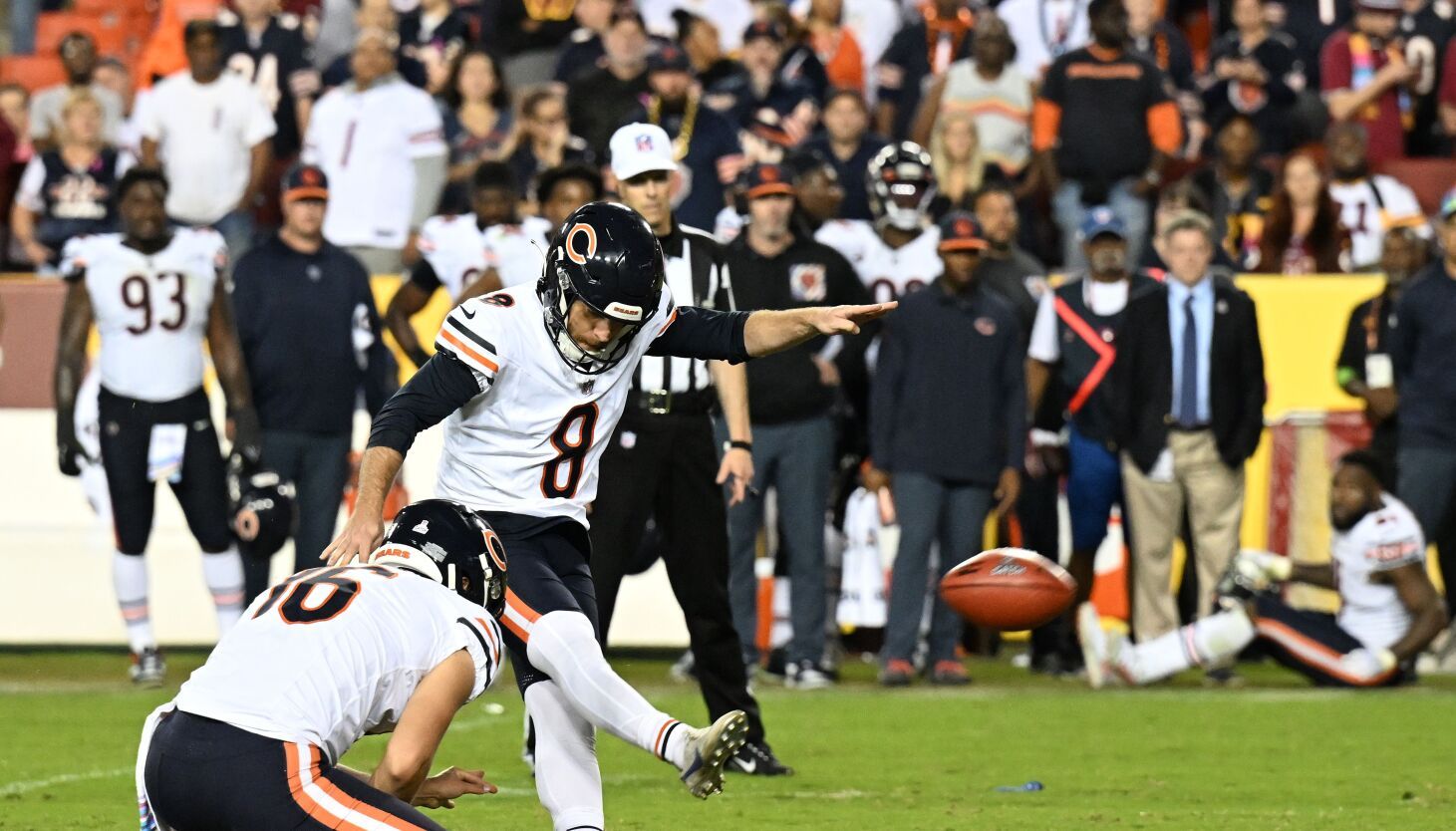 Bears Fans Can't Believe Cairo Santos' Field Goal Was Blocked Again Bears’ Cairo Santos: Field goal was ‘unacceptable for…