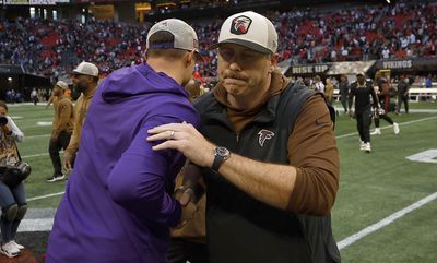 Falcons head coach Arthur Smith discusses loss to Vikings
