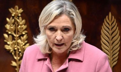 Le Pen’s anti-Islamism and support of Israel seen as attempt to obscure antisemitic past