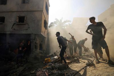 Israel-Gaza war – live: Hamas leader refuses to admit civilians were targeted in 7 October attack