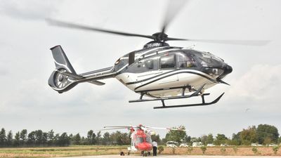 Chopper flying KCR develops snag, pilots land it back safely