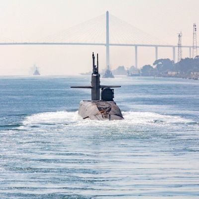 US nuclear sub offers show of force in the Middle East