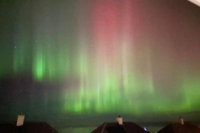 In pictures: Stunning images show Northern Lights across Scotland's skies