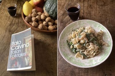 Rachel Roddy’s pasta with green beans and walnut sauce – recipe