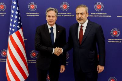 US top diplomat Blinken meets Turkish FM for tough Israel-Gaza talks